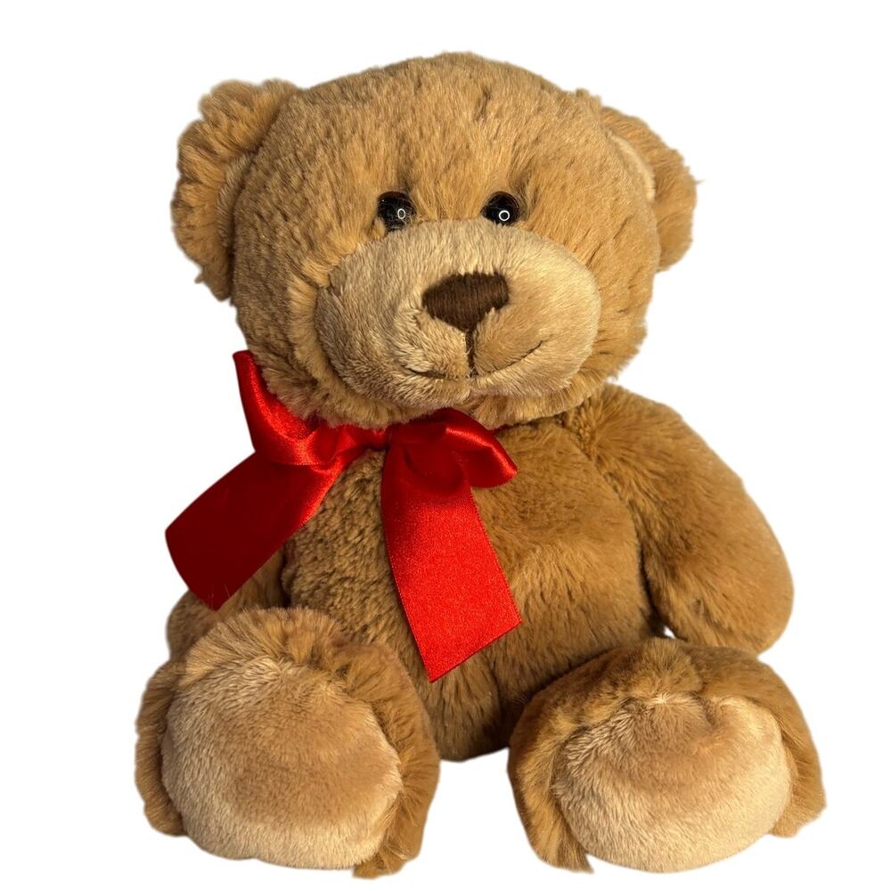 Ty Classic 2008 SNUGGS The Brown Teddy Bear 12" Soft Plush, EUC